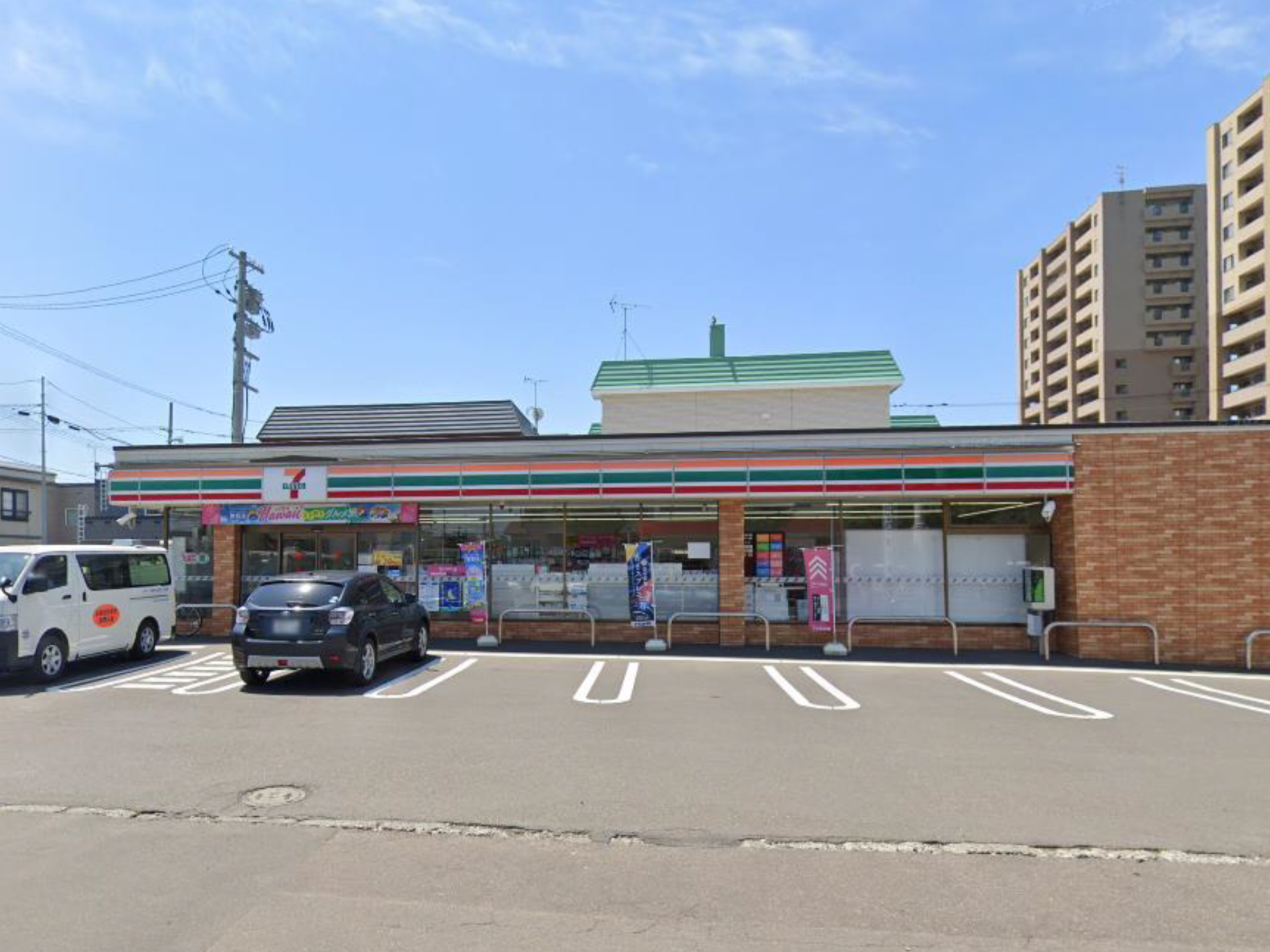 セブンイレブン札幌北郷2条店まで500ｍ