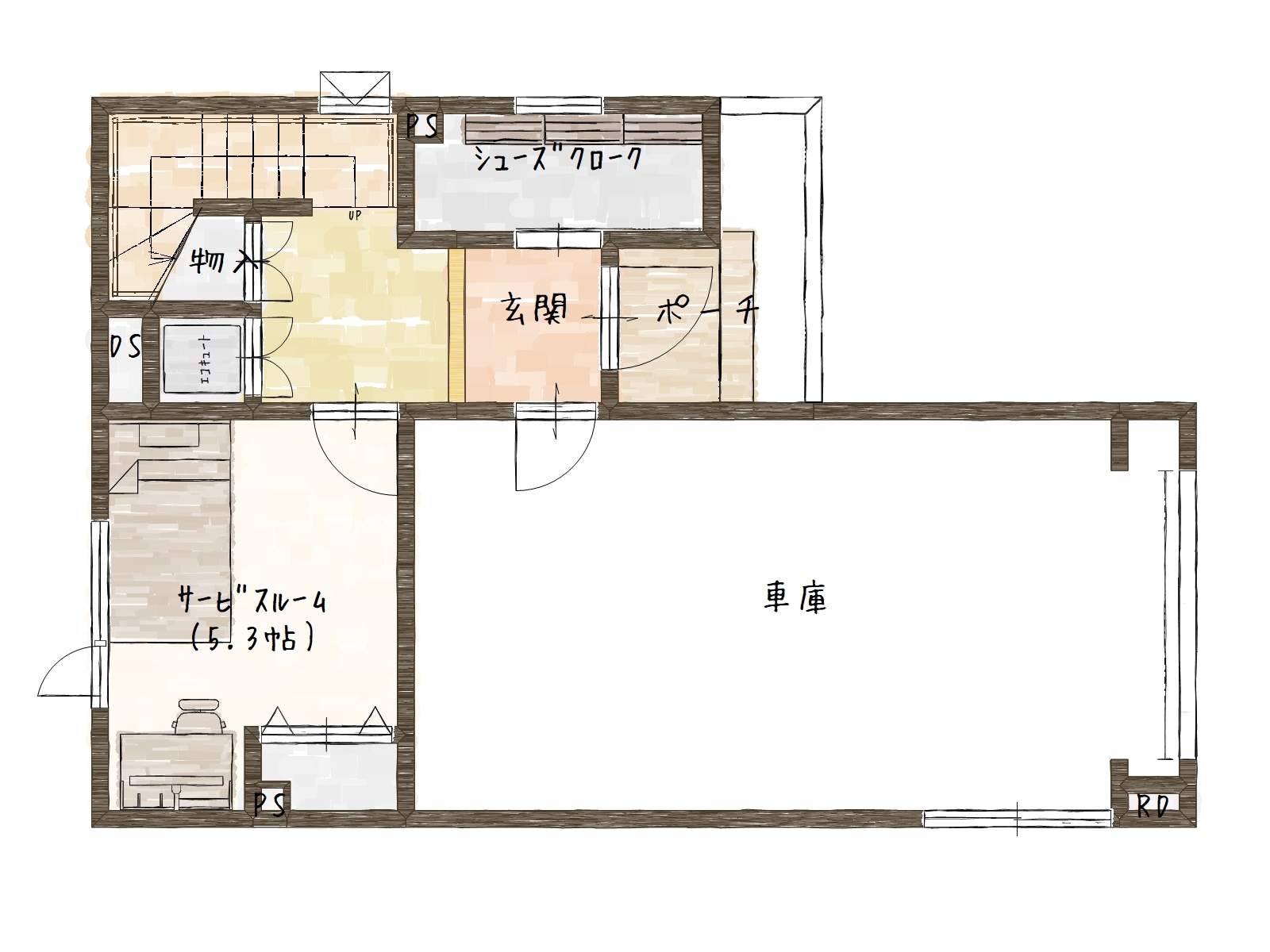 間取り【1F】