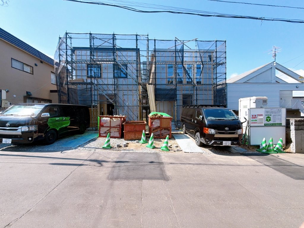 大工工事中