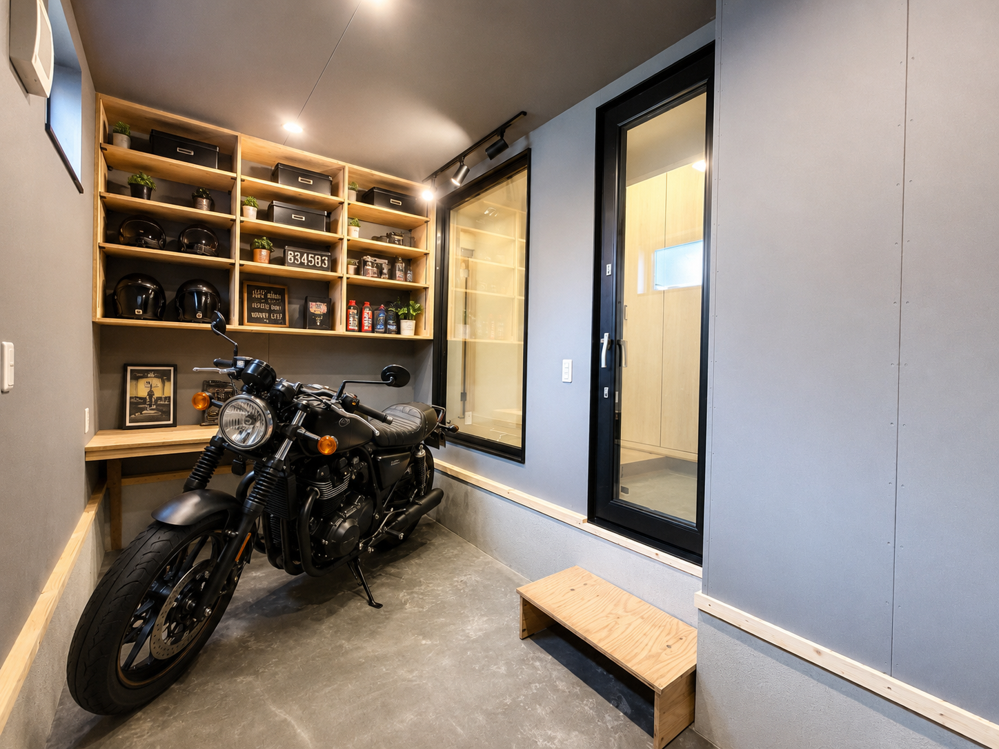 バイクガレージCG加工