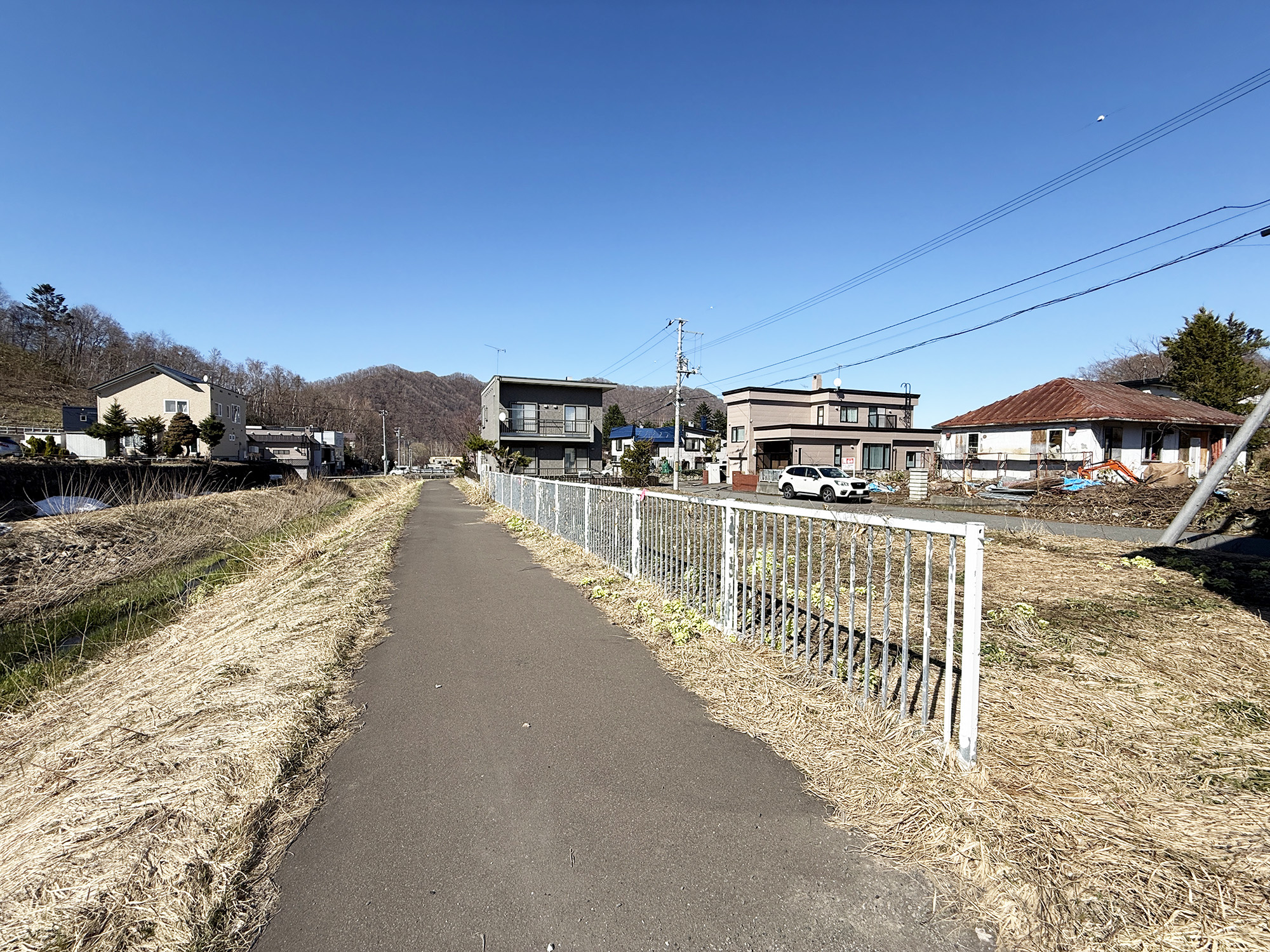 裏河川敷側から撮影