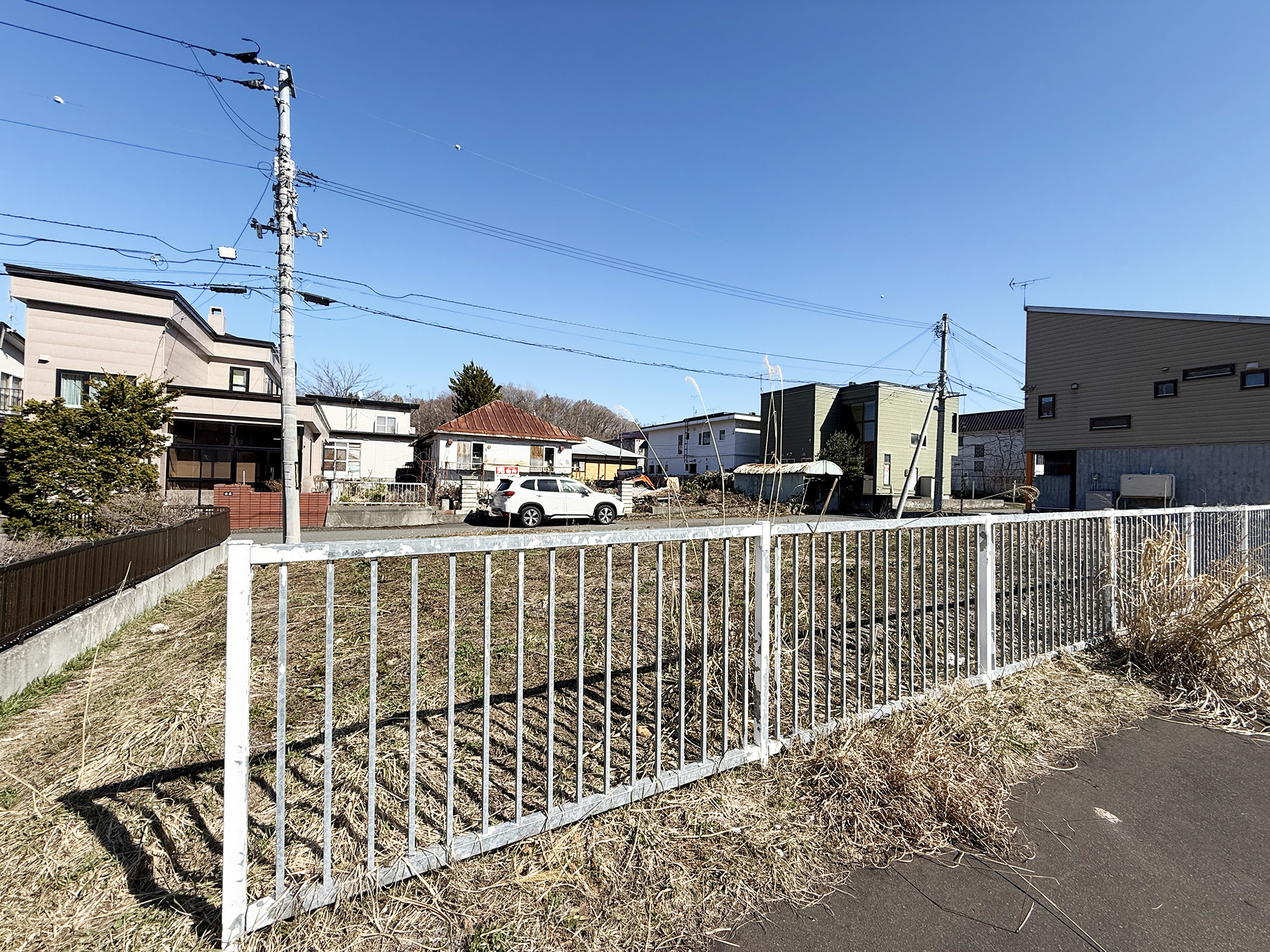 北西側から撮影