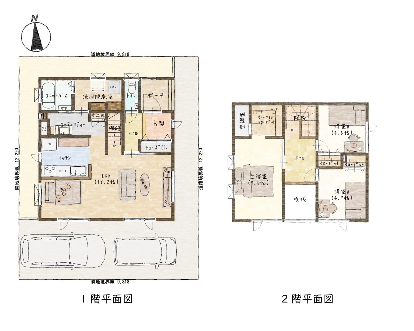 間取り【1F】
