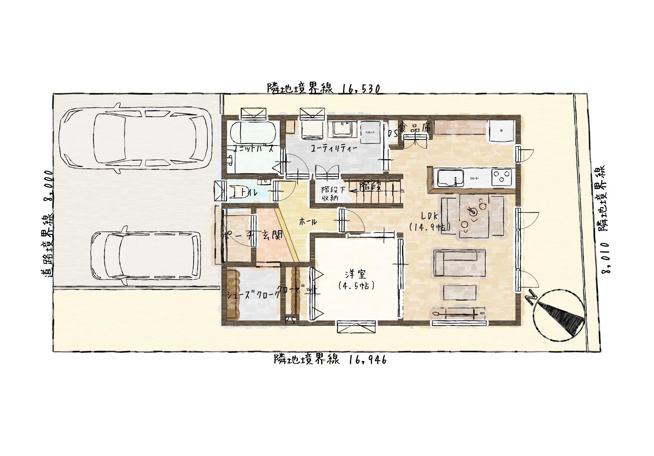 配置図
